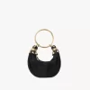 Mini pärlväska med armband i mocka Mini pärlväska med armband i mocka