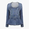 Peplum ridjacka i denim Peplum ridjacka i denim