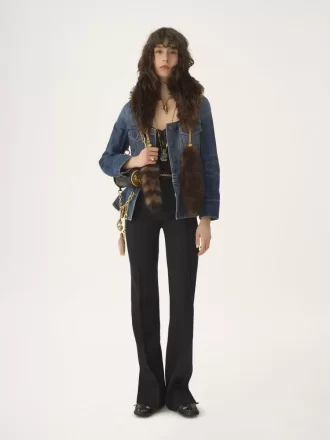 Peplum ridjacka i denim Peplum ridjacka i denim