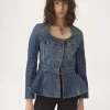 Peplum ridjacka i denim Peplum ridjacka i denim