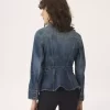 Peplum ridjacka i denim Peplum ridjacka i denim