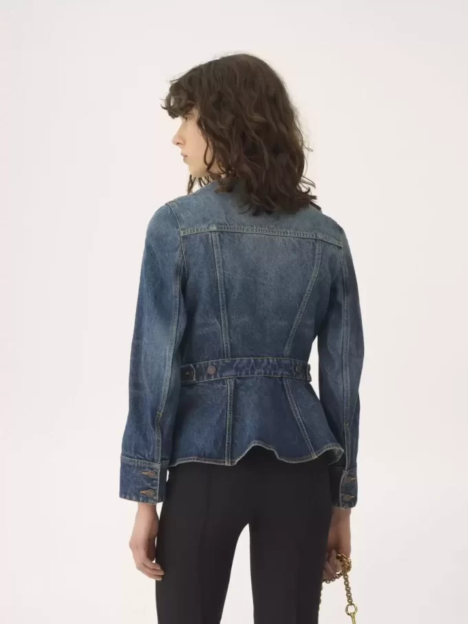 Peplum ridjacka i denim Peplum ridjacka i denim