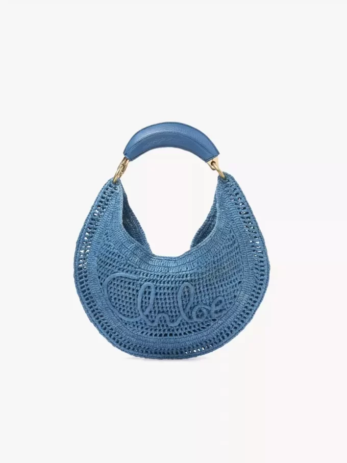 Summer Banana hobo-väska i raffia Summer Banana hobo-väska i raffia