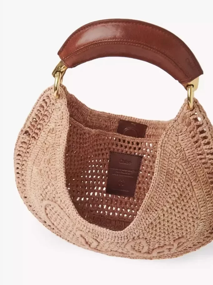 Summer Banana hobo-väska i raffia Summer Banana hobo-väska i raffia