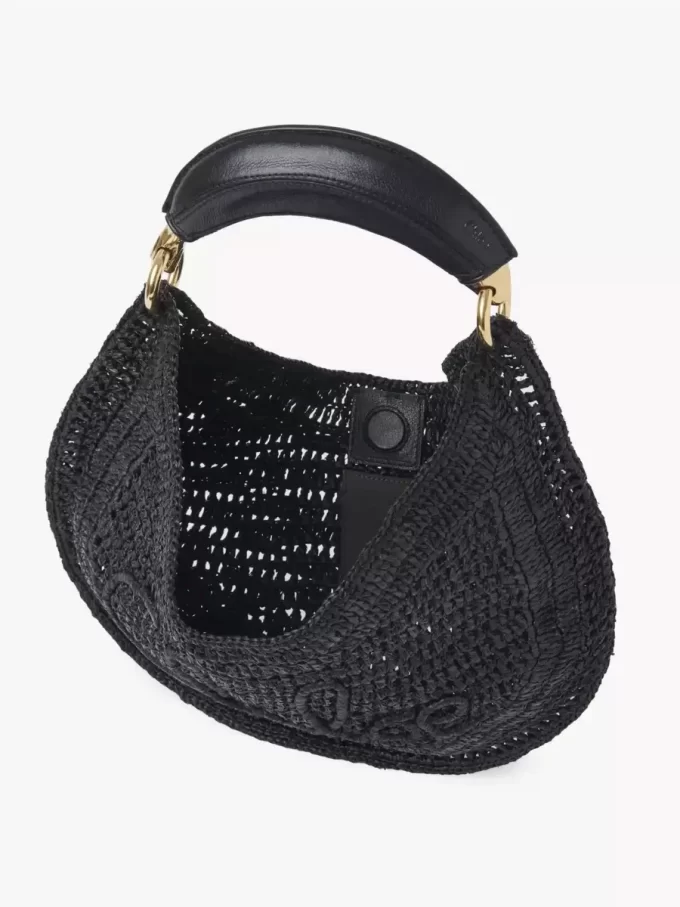Summer Banana hobo-väska i raffia Summer Banana hobo-väska i raffia