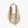 Twisted Shell hobo-väska i glansigt läder Twisted Shell hobo-väska i glansigt läder