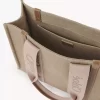 Woody tote-väska i linne Woody tote-väska i linne