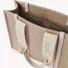Woody tote-väska i linne Woody tote-väska i linne